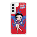 Betty Boop Red White & Boop HD Samsung Galaxy S24 Phone Case