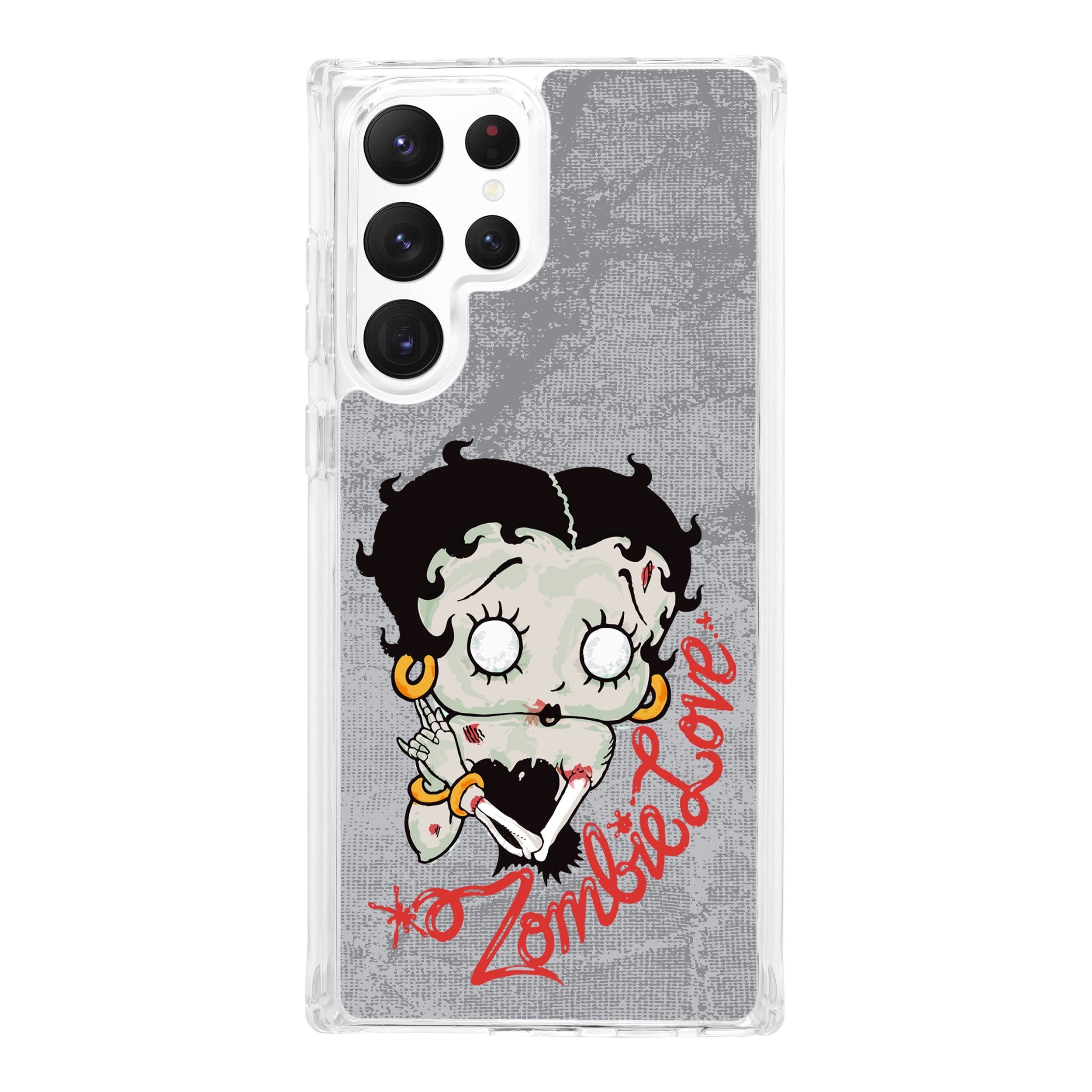 Betty Boop Zombie Love HD Samsung Galaxy S24 Phone Case