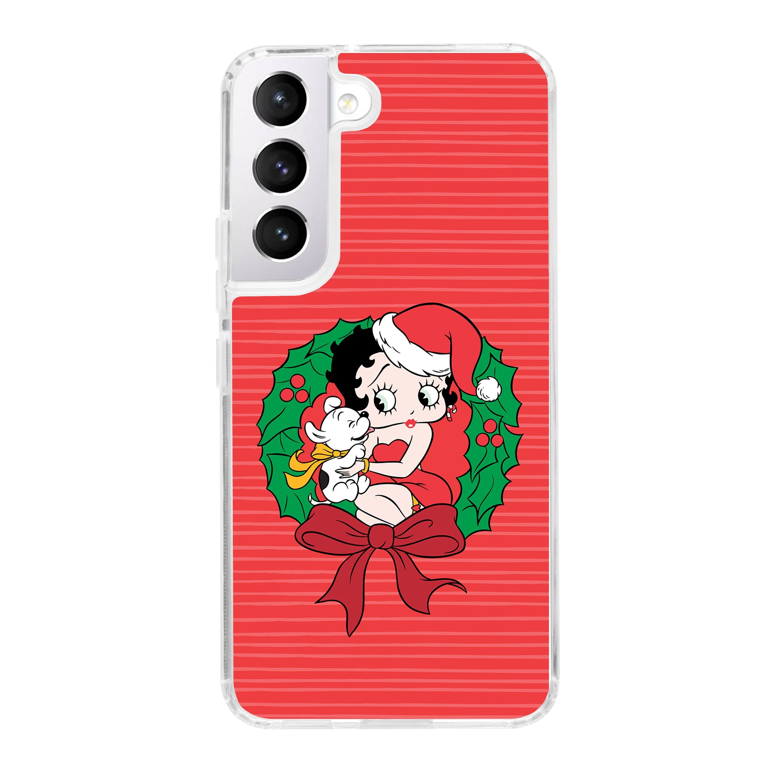 Betty Boop Happy Holidays HD Samsung Galaxy S24 Phone Case