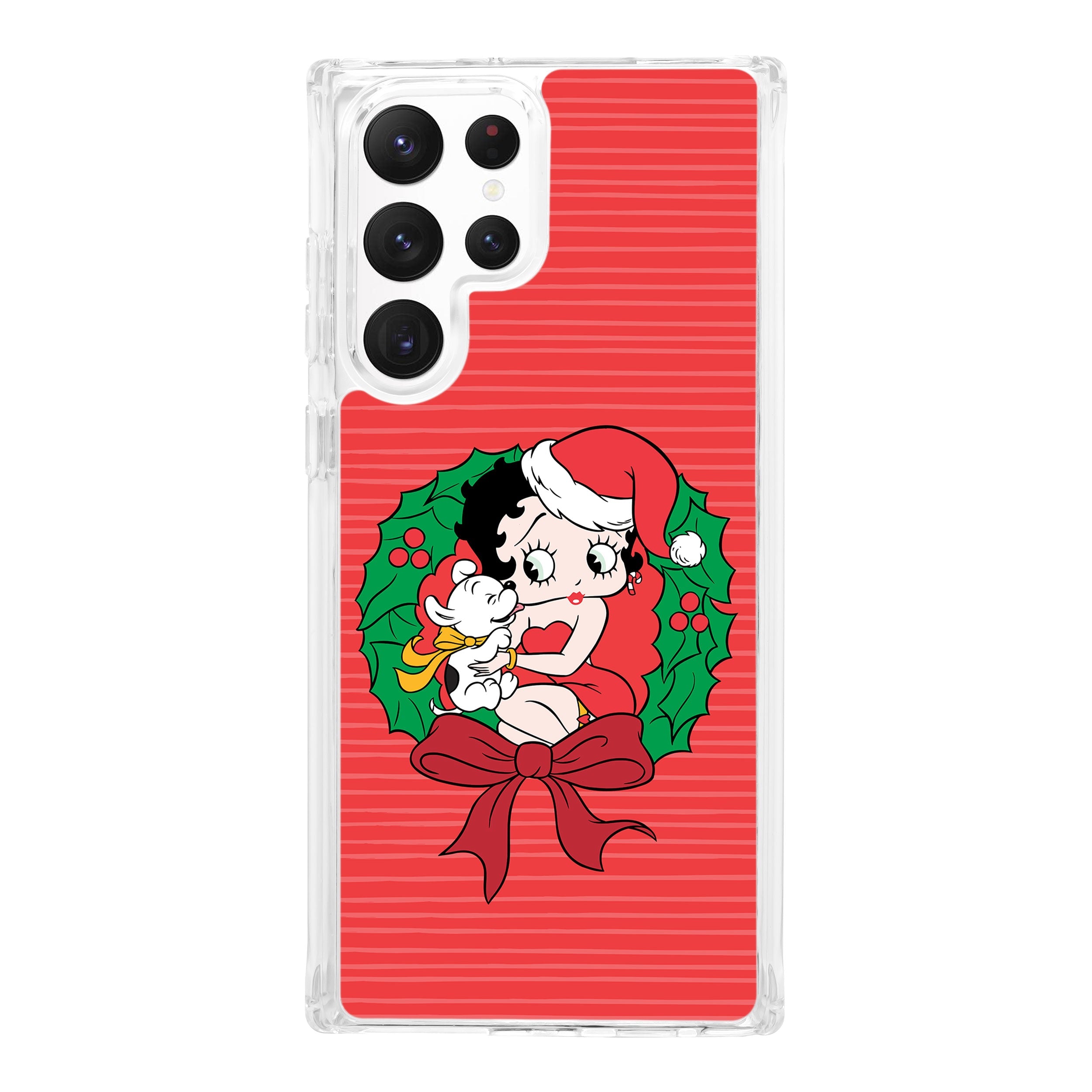 Betty Boop Happy Holidays HD Samsung Galaxy S24 Phone Case