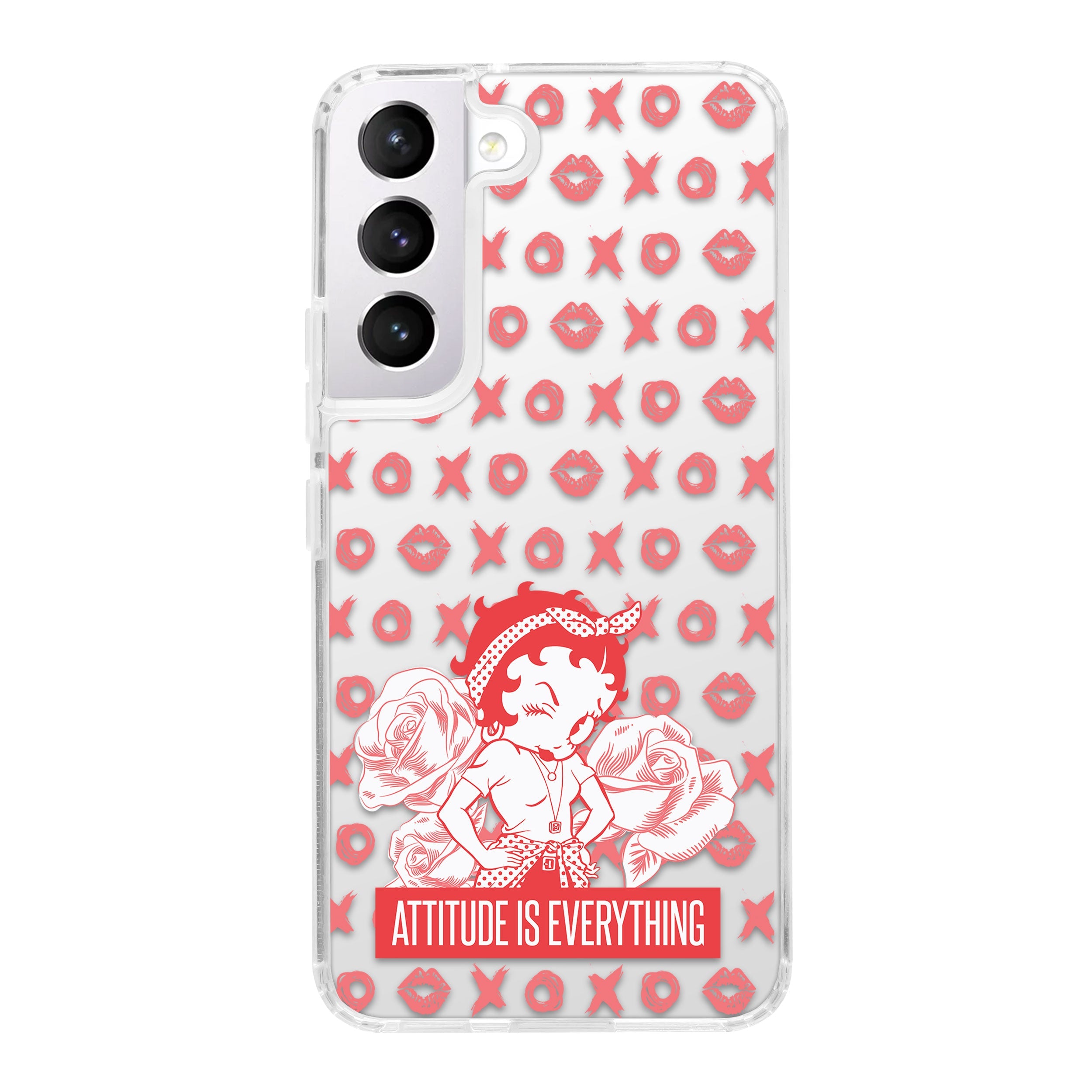Betty Boop Romantic Rebel HD Samsung Galaxy S24 Phone Case