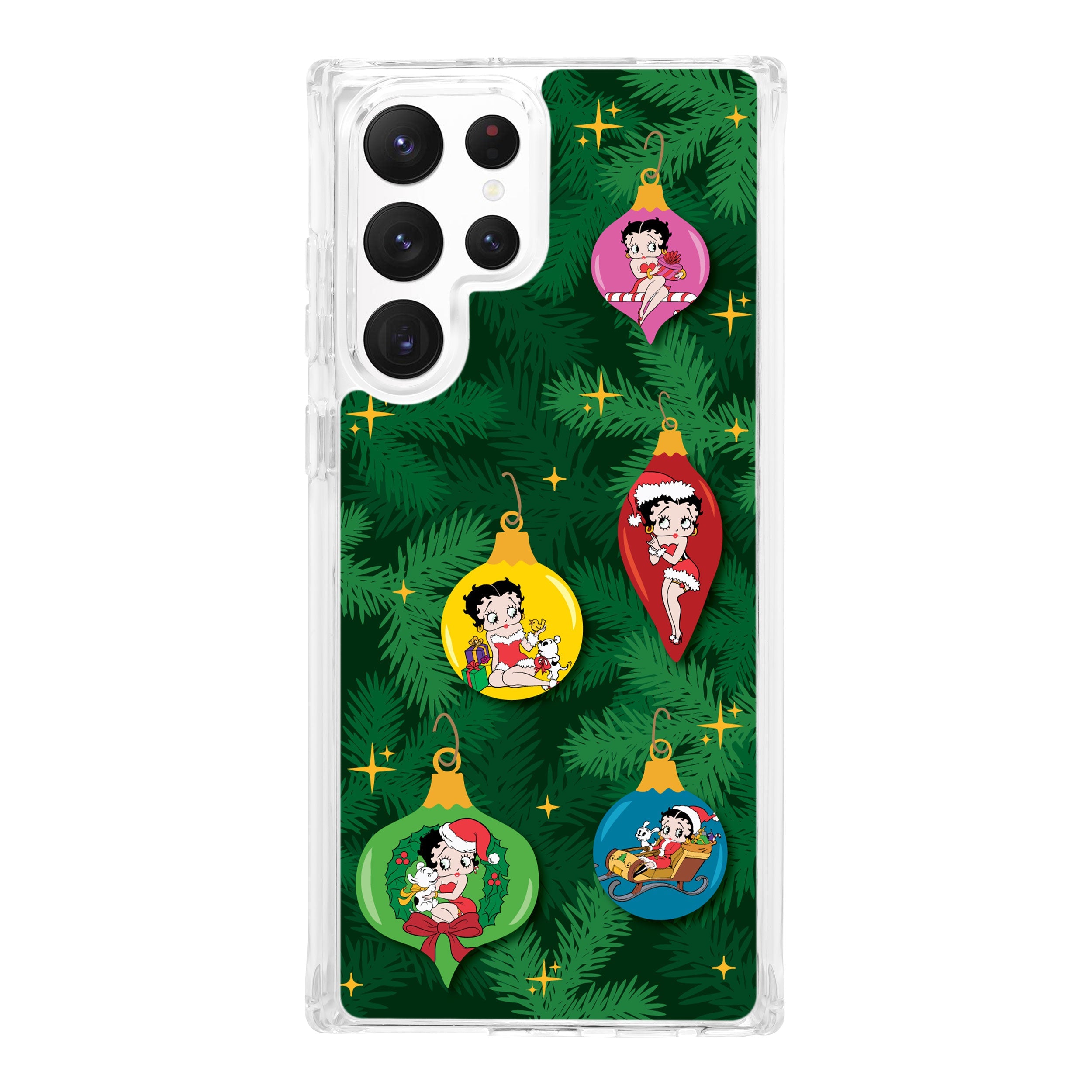 Betty Boop Christmas HD Samsung Galaxy S24 Phone Case
