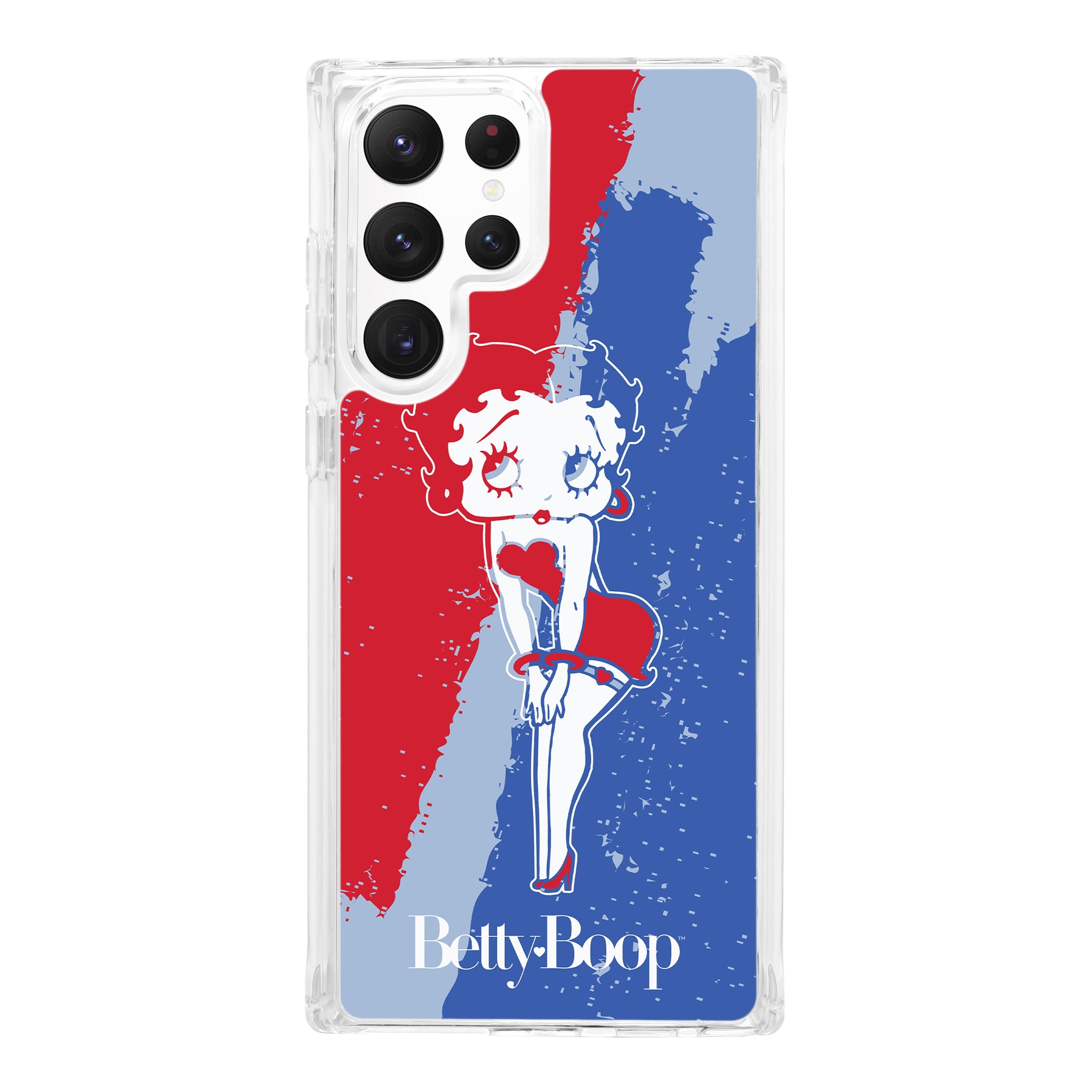 Betty Boop Red White & Boop HD Samsung Galaxy S24 Phone Case