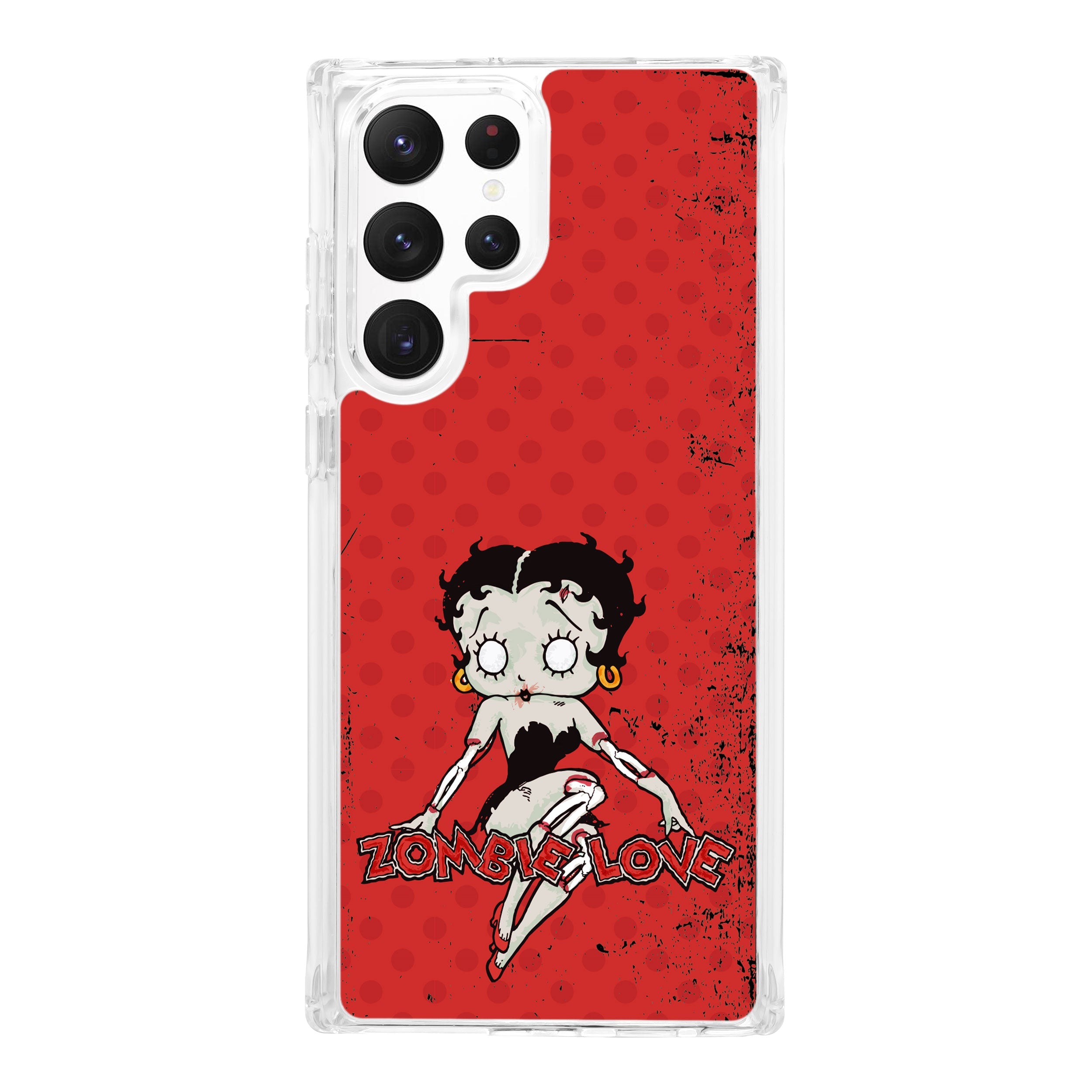 Betty Boop Zombie Love HD Samsung Galaxy S24 Phone Case