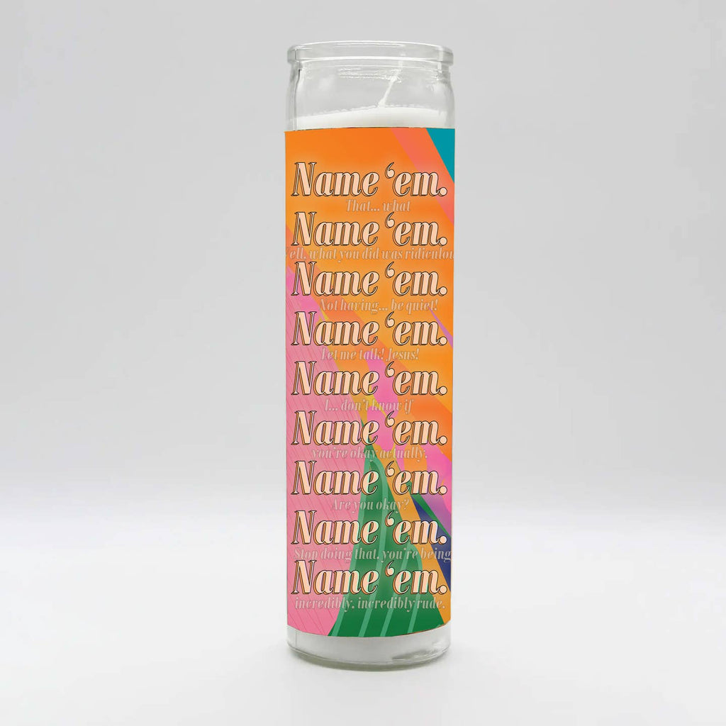 Saint Housewives Quotes Candle Set
