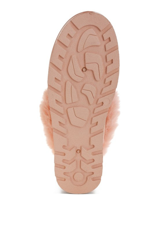 Zeta Charm Detail Slip On Snow Boots