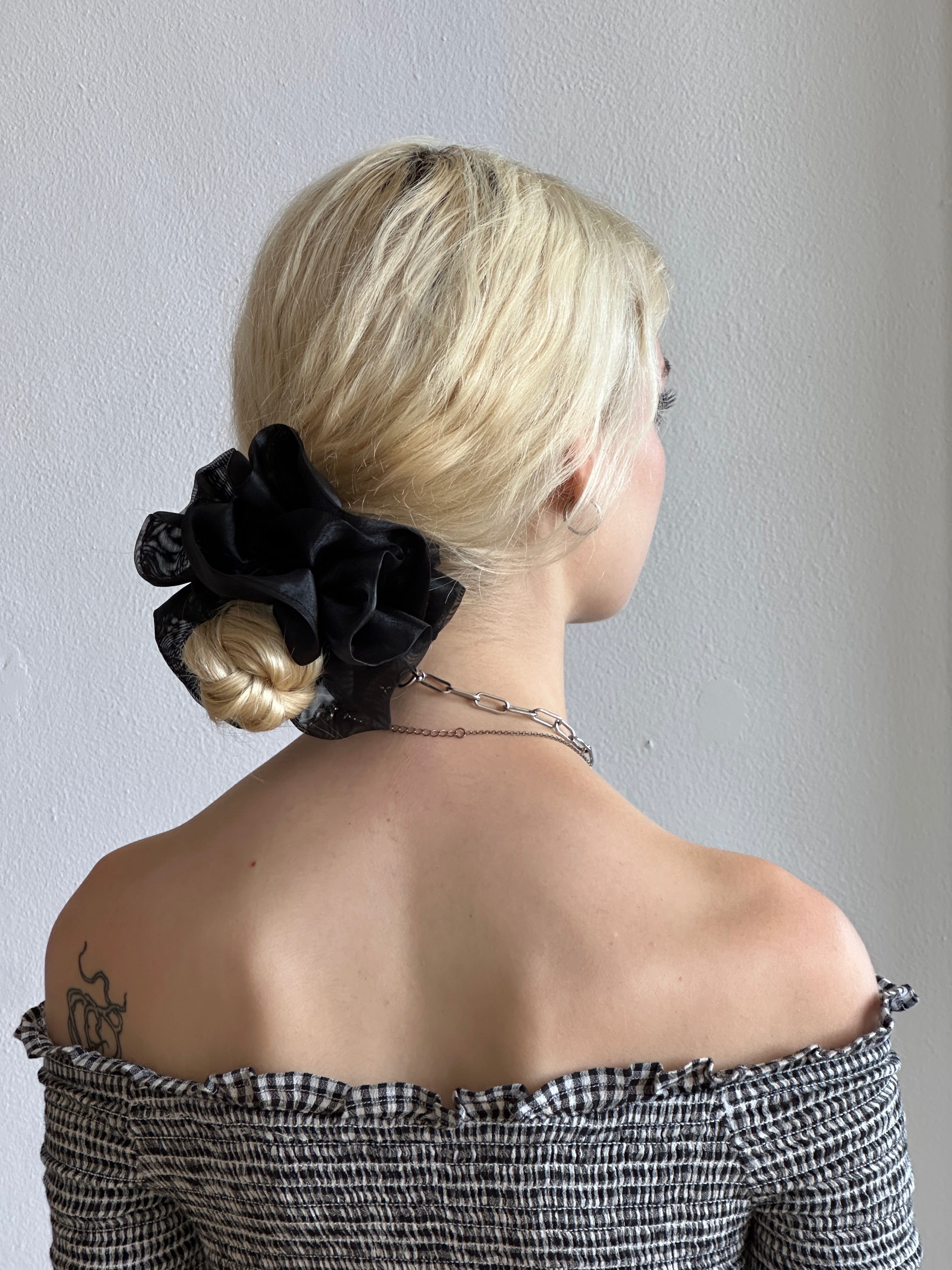 Cloud Ruffle Scrunchie