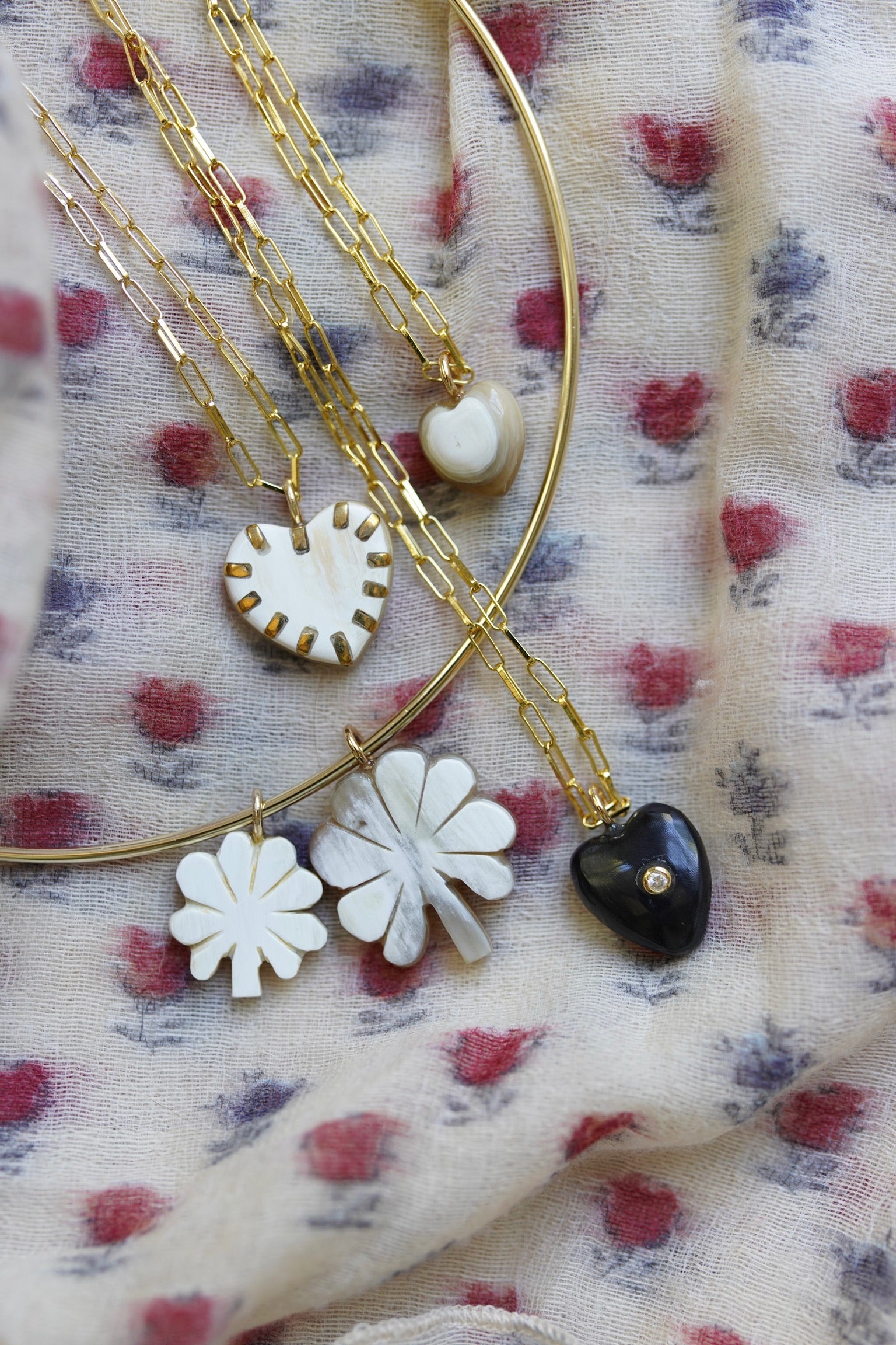 Clover Horn Charm
