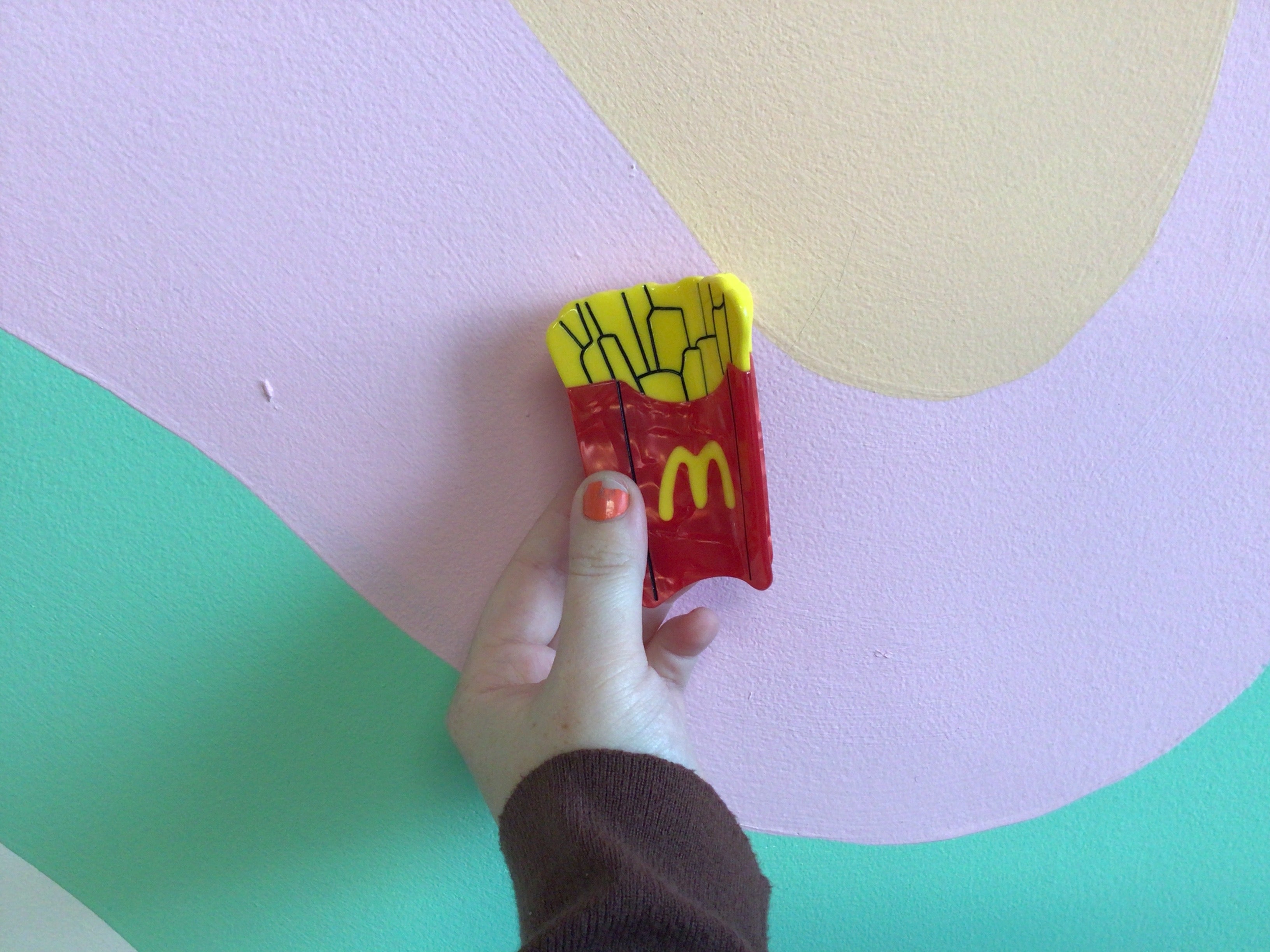 French Fries Claw Clip