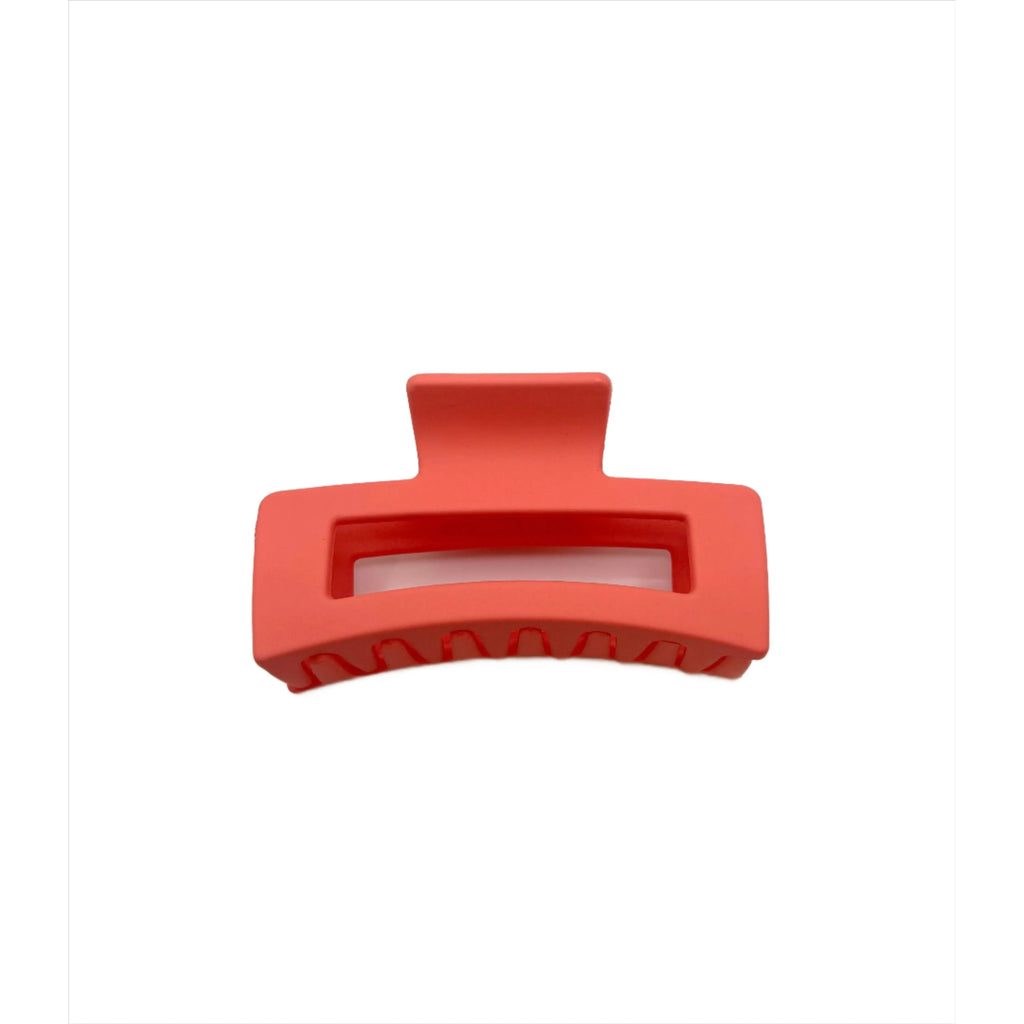 Salmon Pink Claw Clip