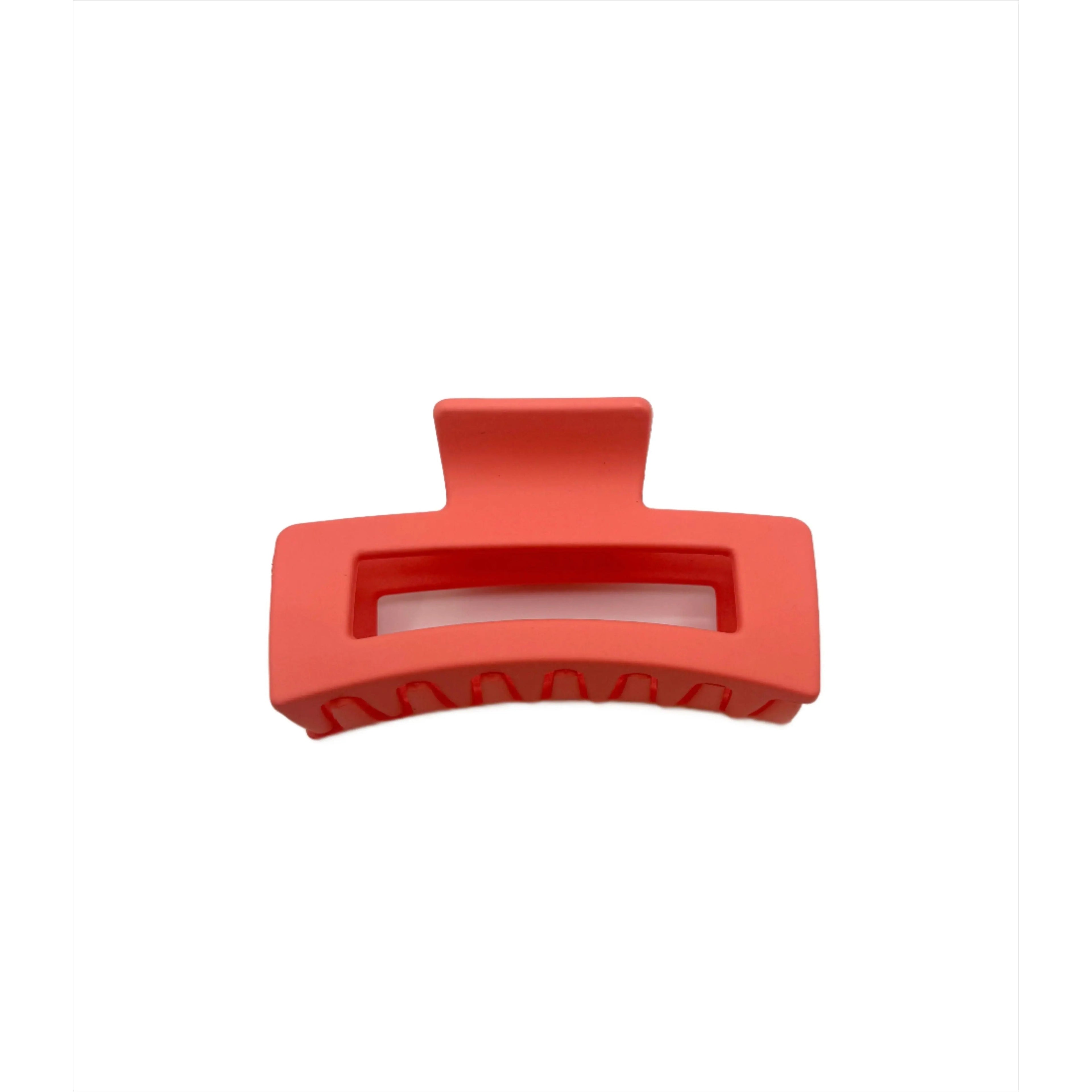 Salmon Pink Claw Clip