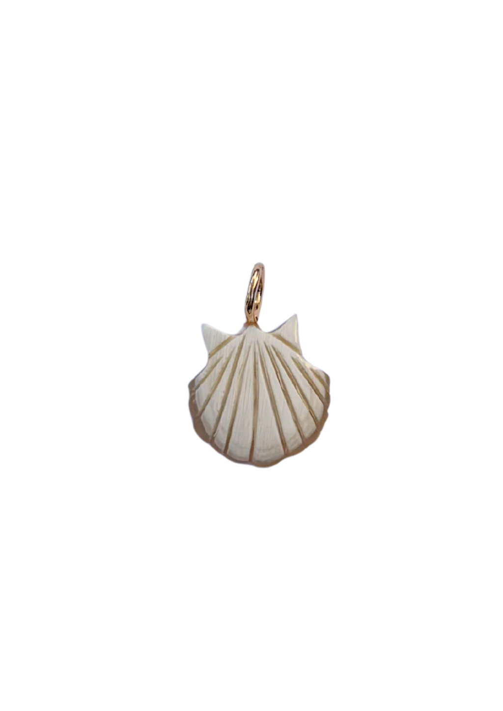 Seashell Horn Charm