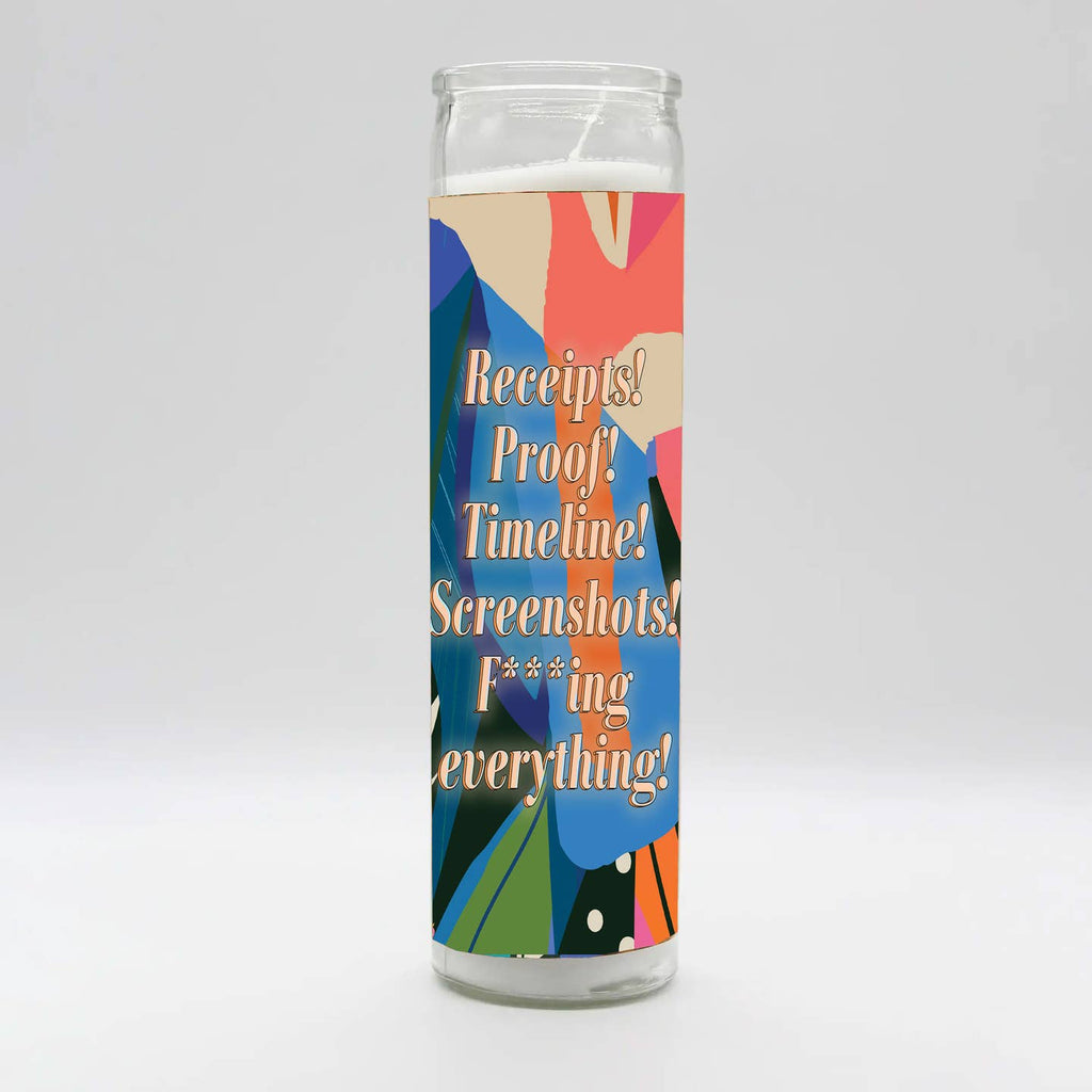 Saint Housewives Quotes Candle Set