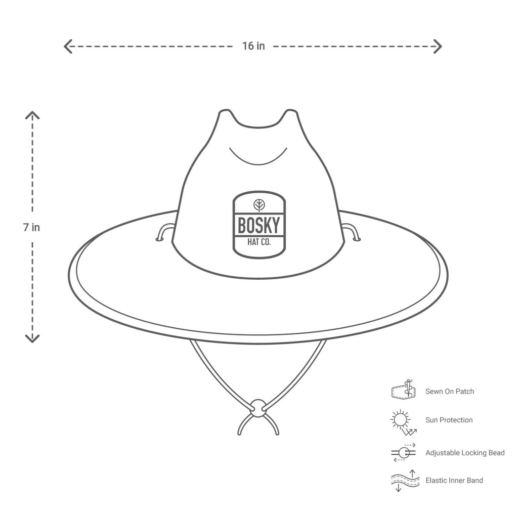 Neon Forest Straw Hat