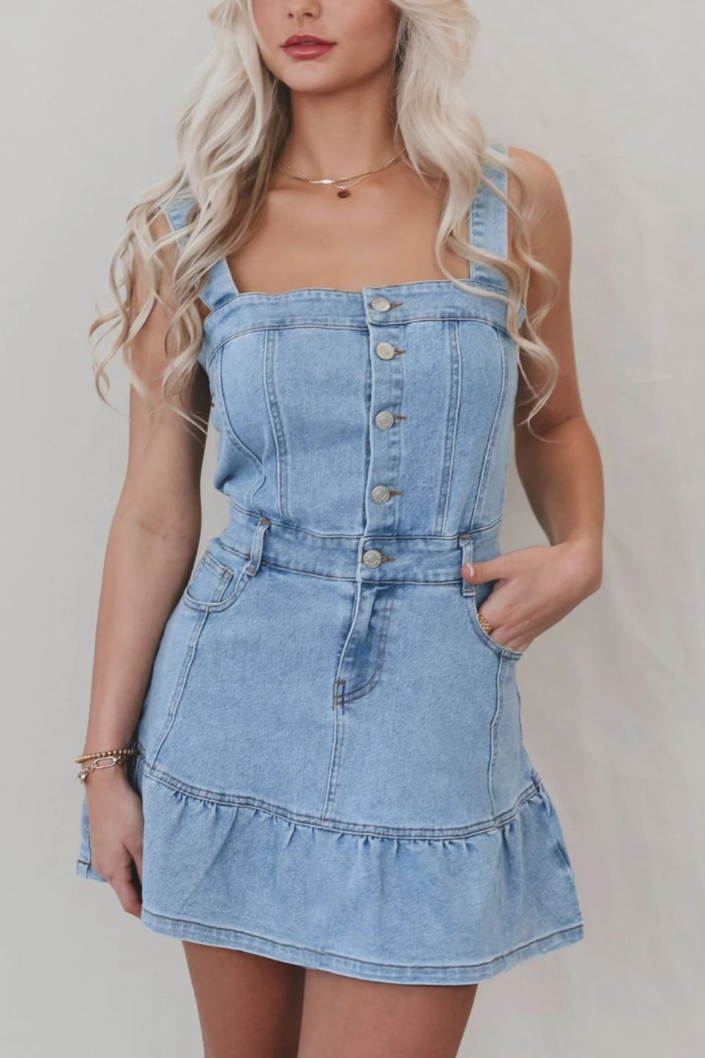 Denim Kisses - Dress