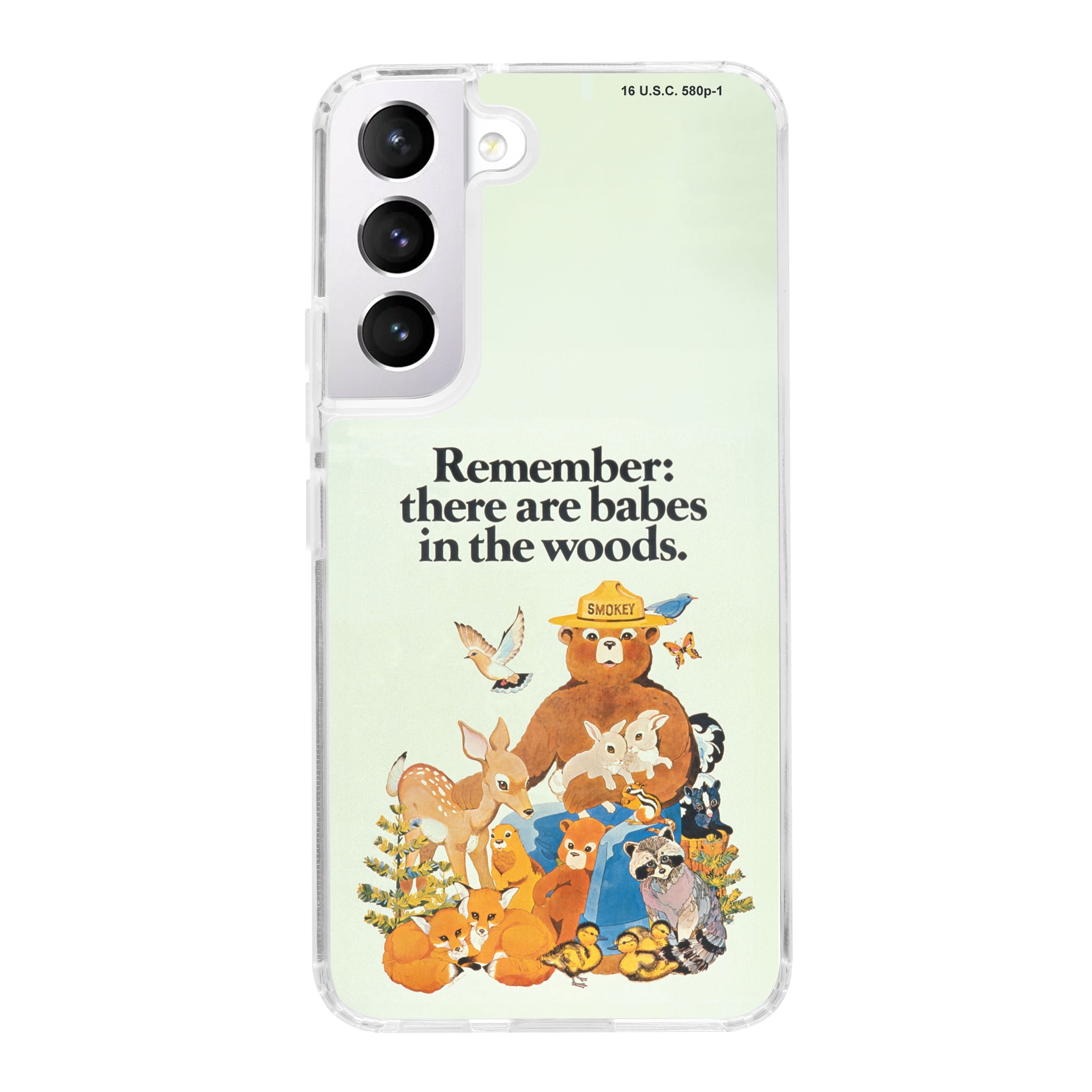 Smokey Bear Classic HD Samsung Galaxy S22 Phone Case