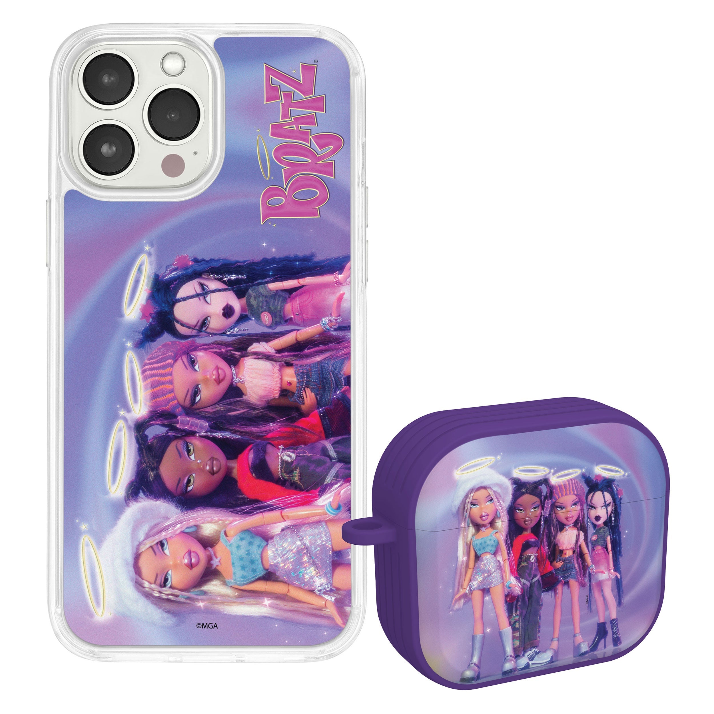 Bratz® Classic HD Apple iPhone 13 Mag-Safe Phone Case and AirPods Gen 3 Combo Package