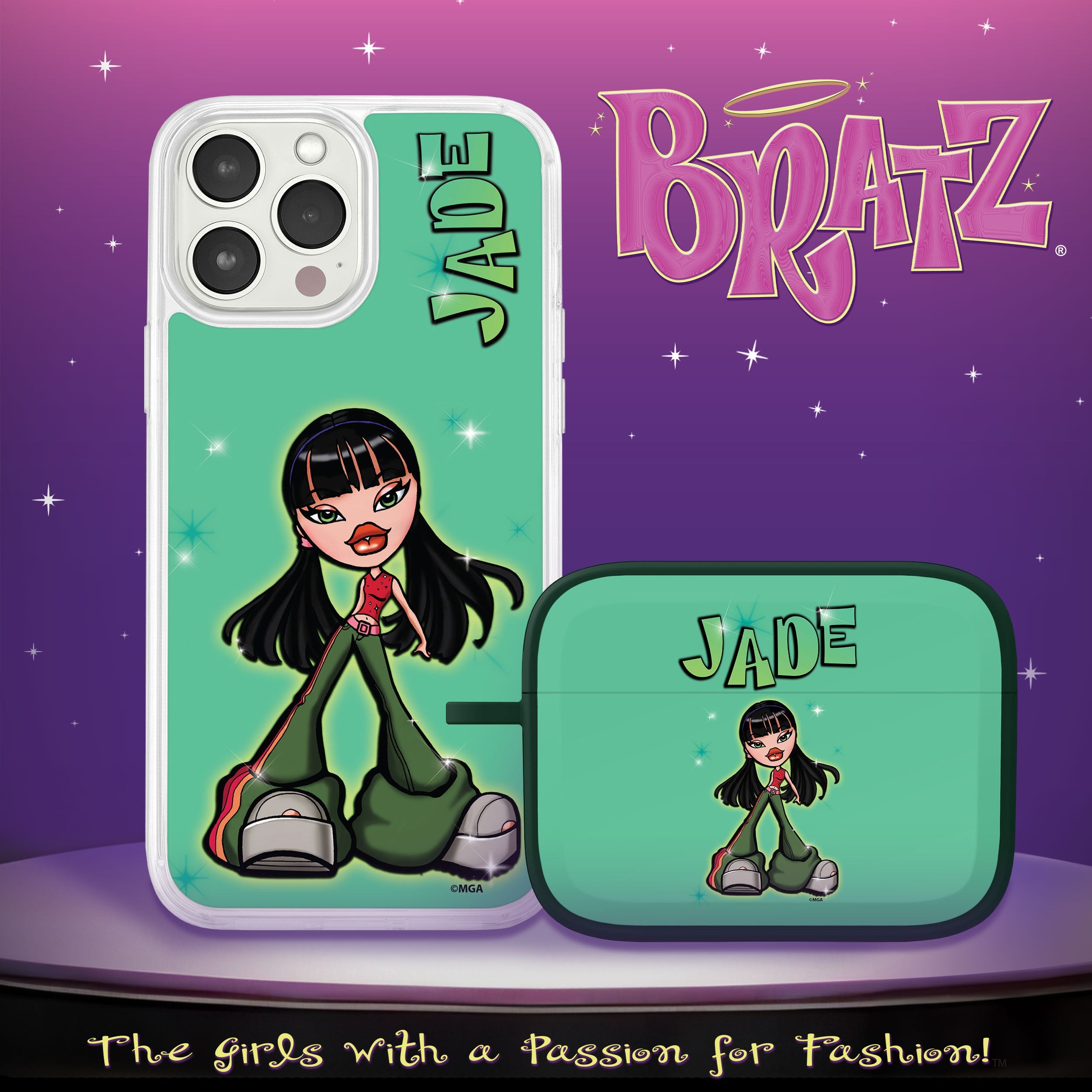 Bratz® Passion For Fashion HD Apple iPhone 11 and AirPods Pro Combo Package