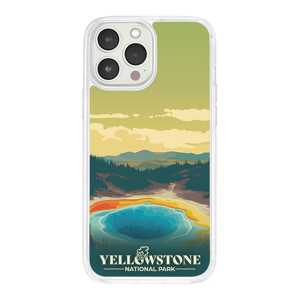 National Parks Yellowstone HD Apple iPhone 14 Series Mag-Safe Phone Case