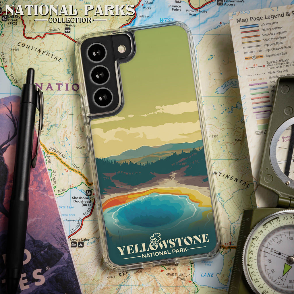 National Parks Yellowstone HD Samsung Galaxy S22 Phone Case