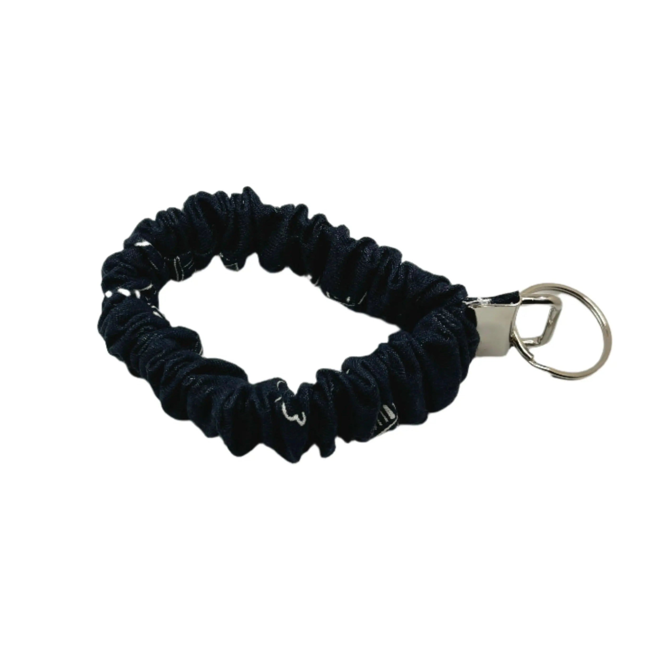 Navy Lake Summer Scrunchie Wristlet