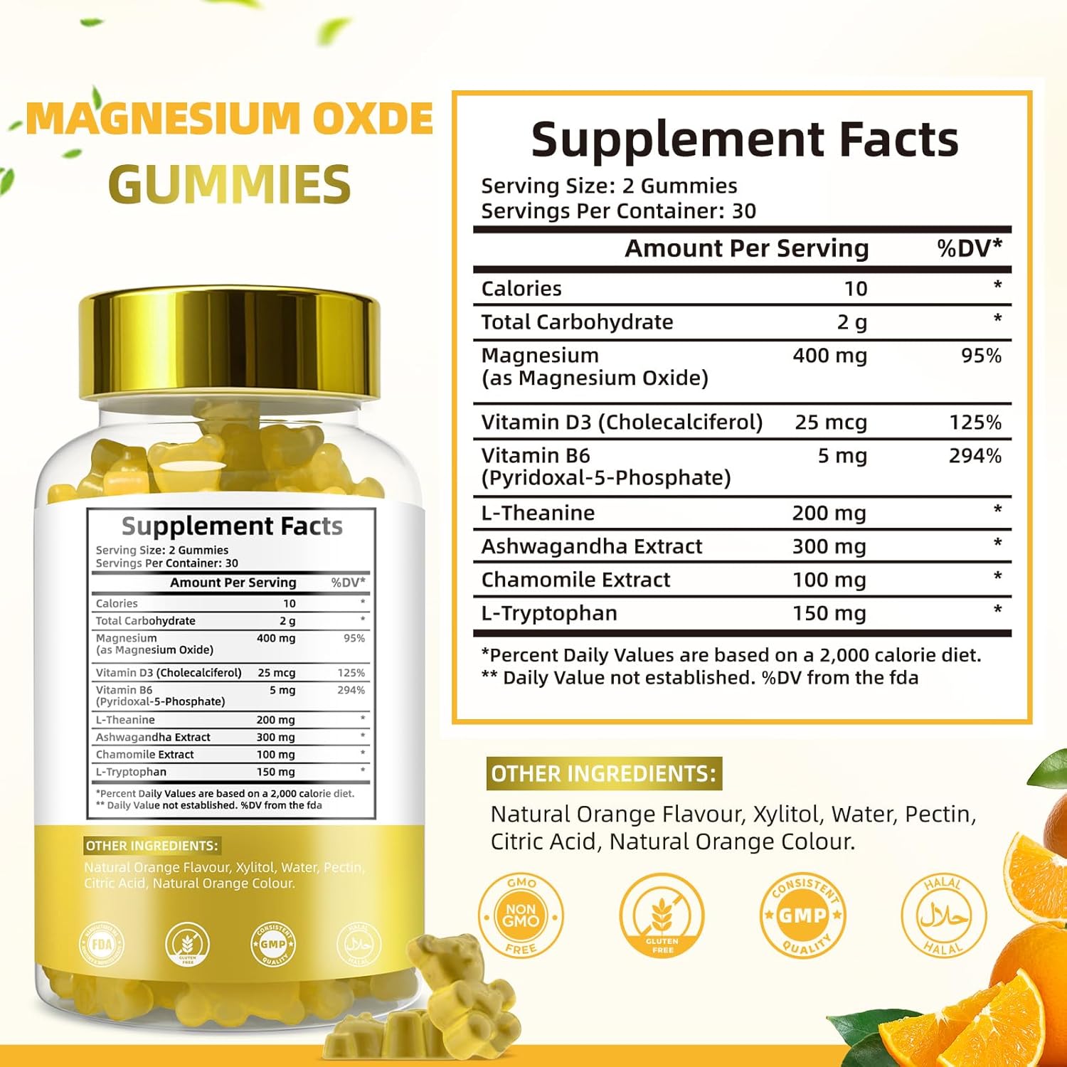 Magnesium Oxide Gummies