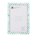 Poster Frames Chevron Collection Bone Inlay, Green, 6 Sizes