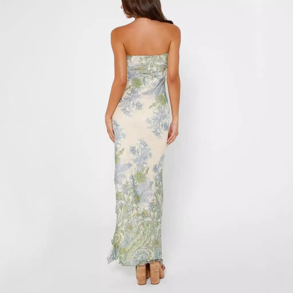 Printed Silk Dress
