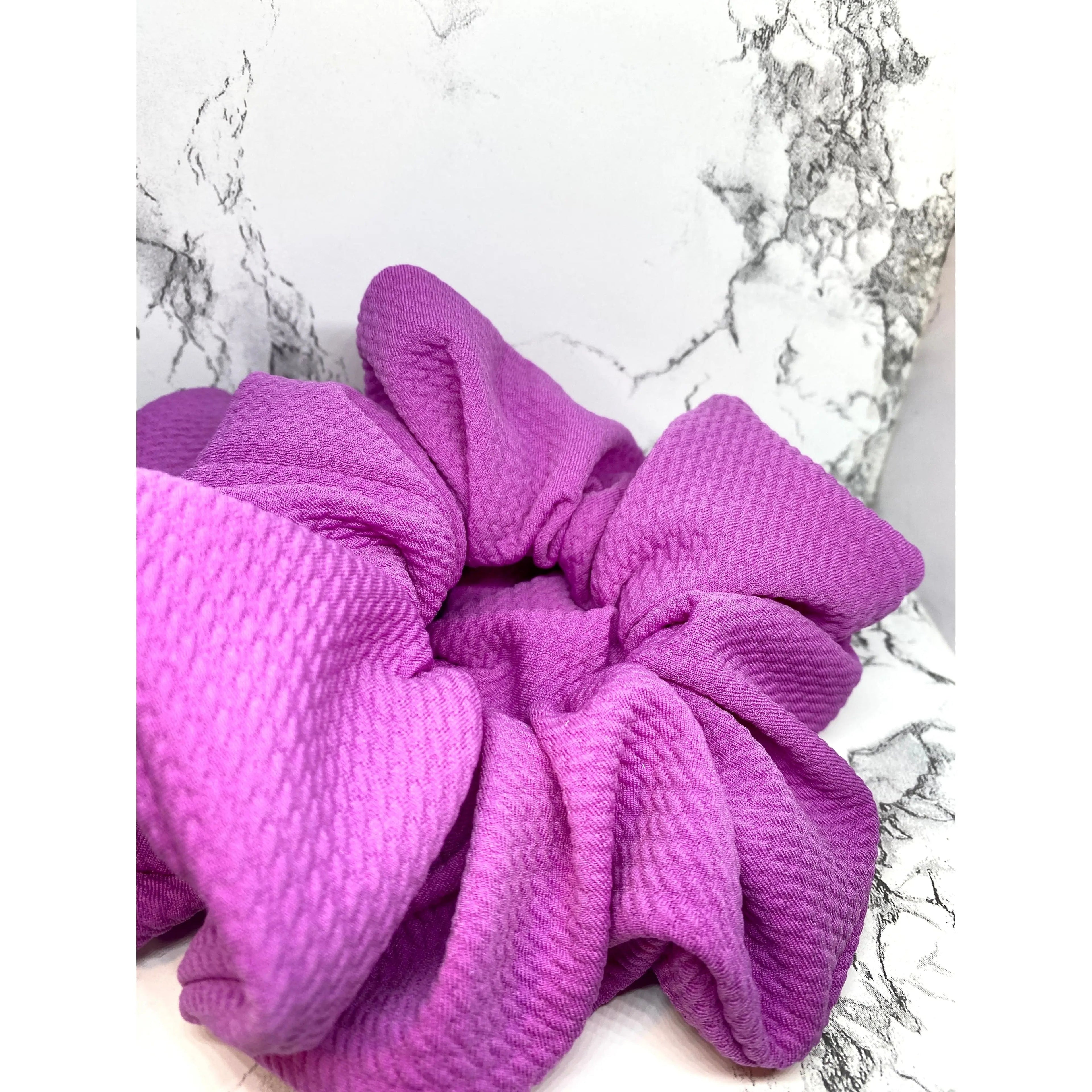 Magenta Bullet Scrunchie