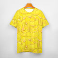Men's Melted Butter Fitted Rave Shirt Super Soft Breathable Sweat-Proof Odor-Resistant Music Festival Tee
