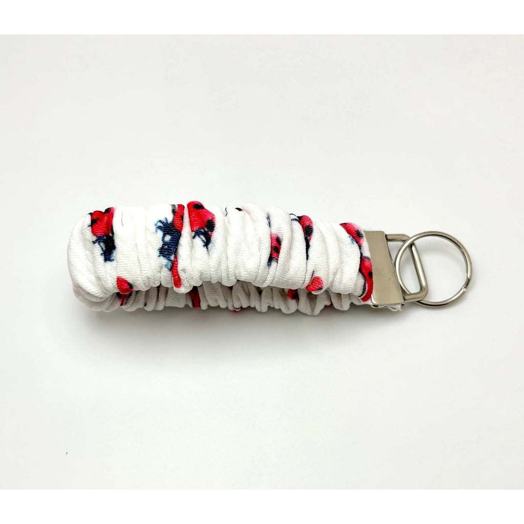 Ladybug Summer Scrunchie Wristlet
