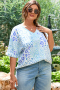 Taytum Print Short Sleeve Top