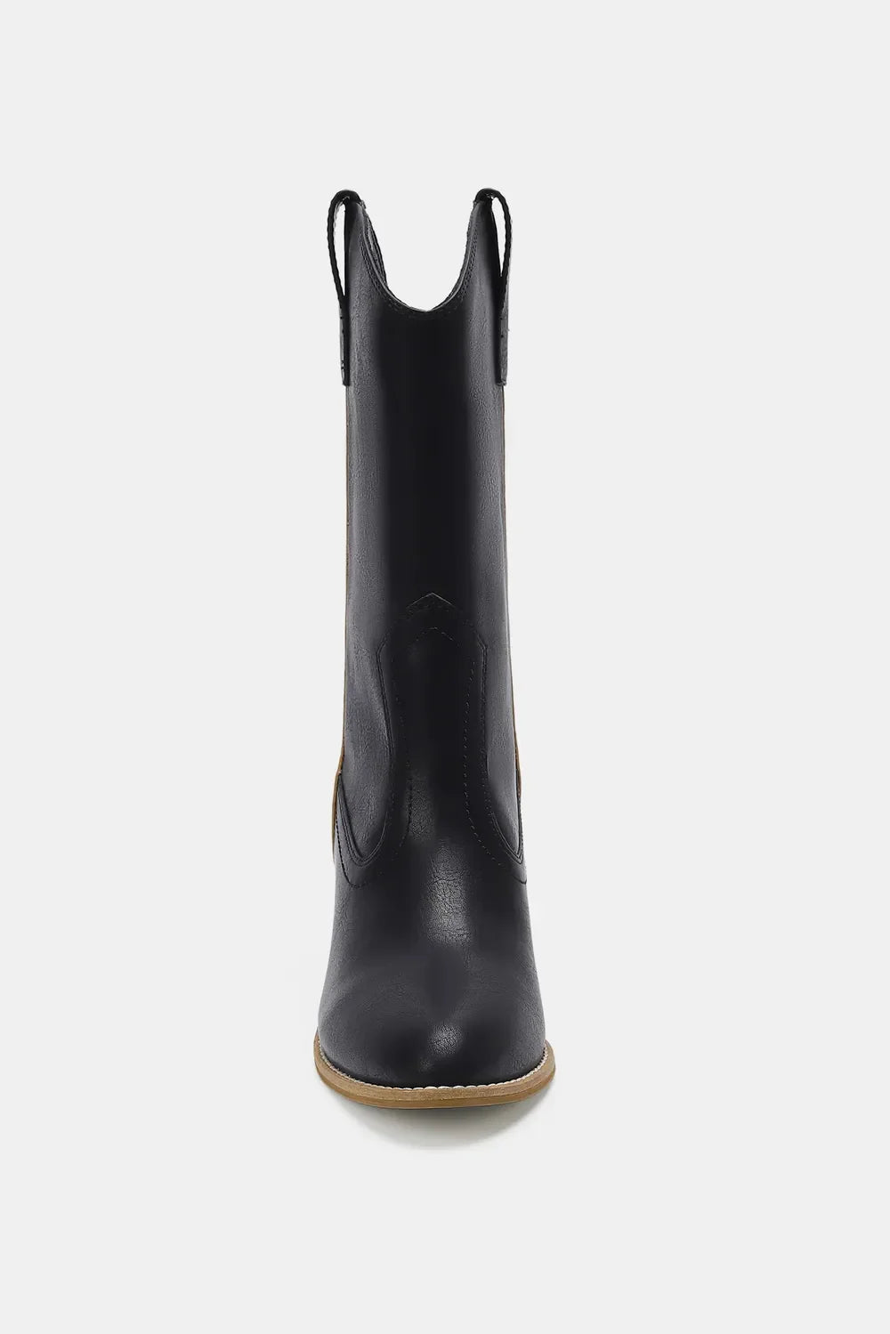 Fashion Butterfly Cut Detail Point Toe Boots