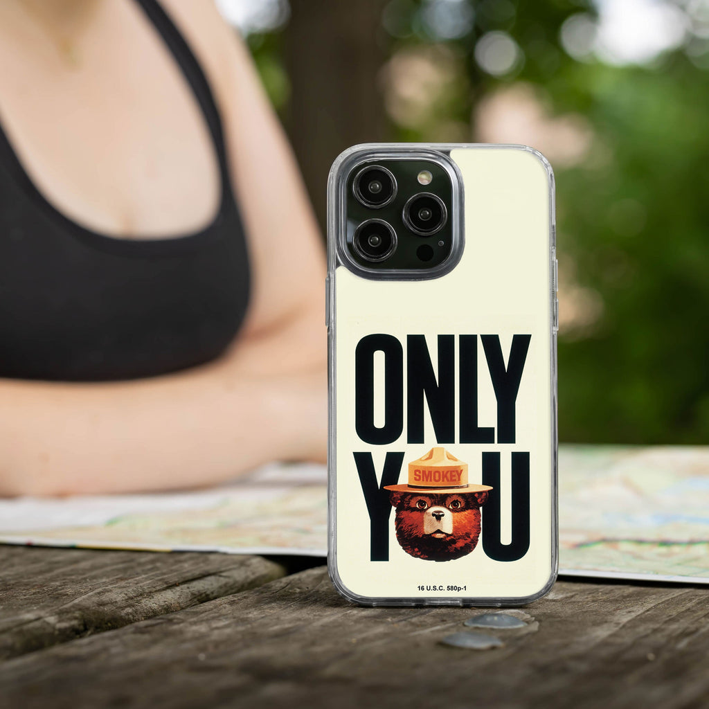 Smokey Bear Classic HD Apple iPhone 15 Series Mag-Safe Phone Case