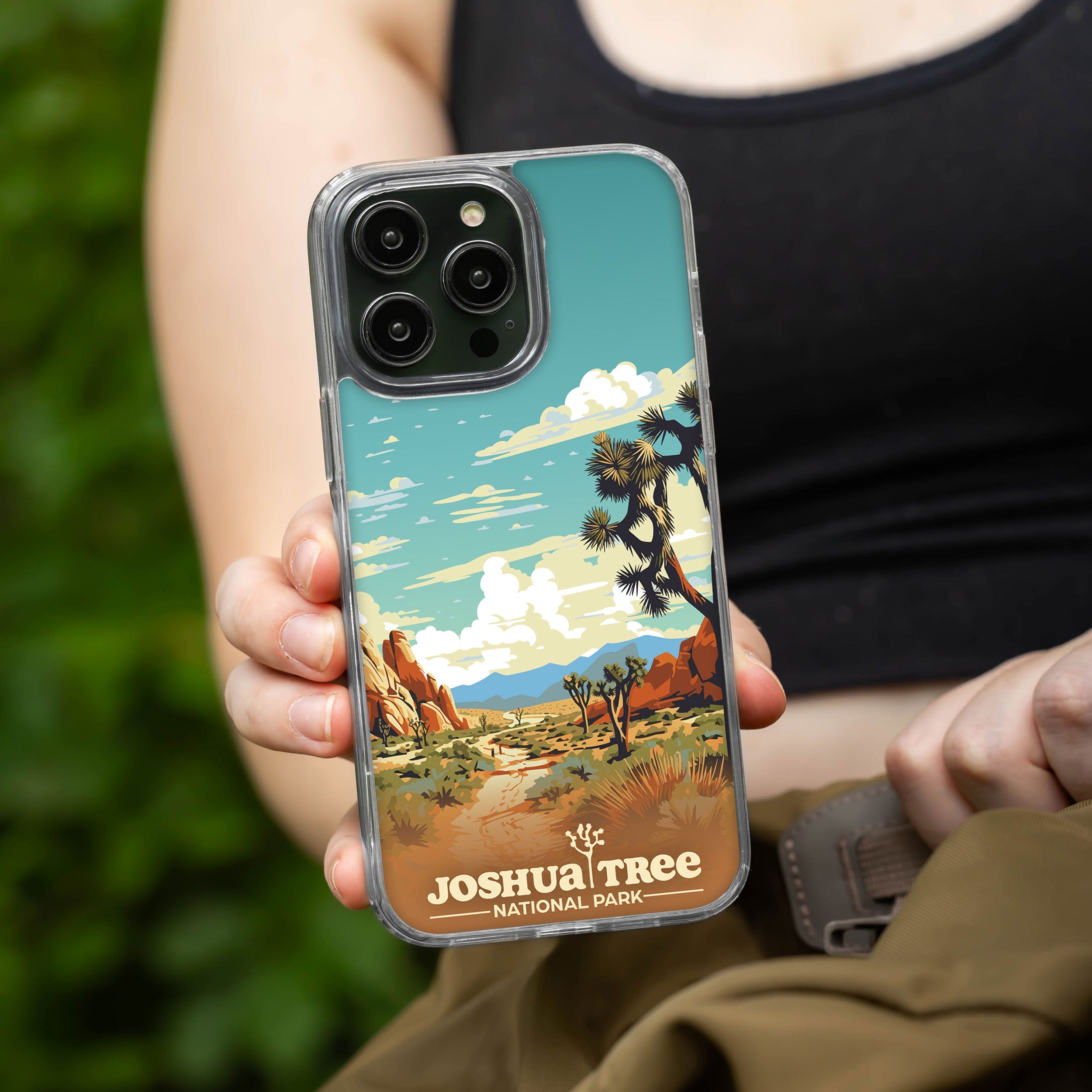 National Parks Joshua Tree HD Apple iPhone 12 Series Mag-Safe Phone Case