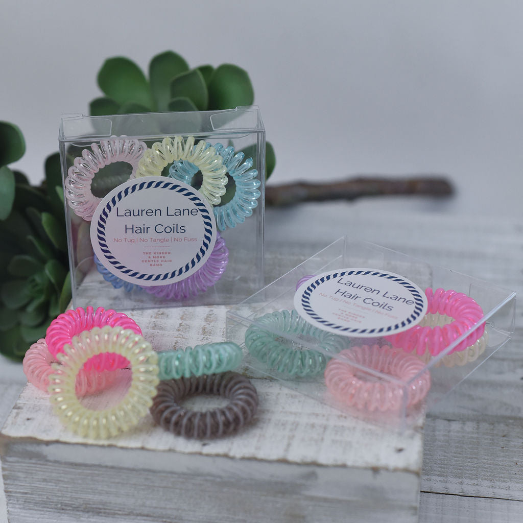 Medium Hair Coil Set in Translucent