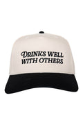 Drinks Well With Others Vintage Trucker Hats For Women