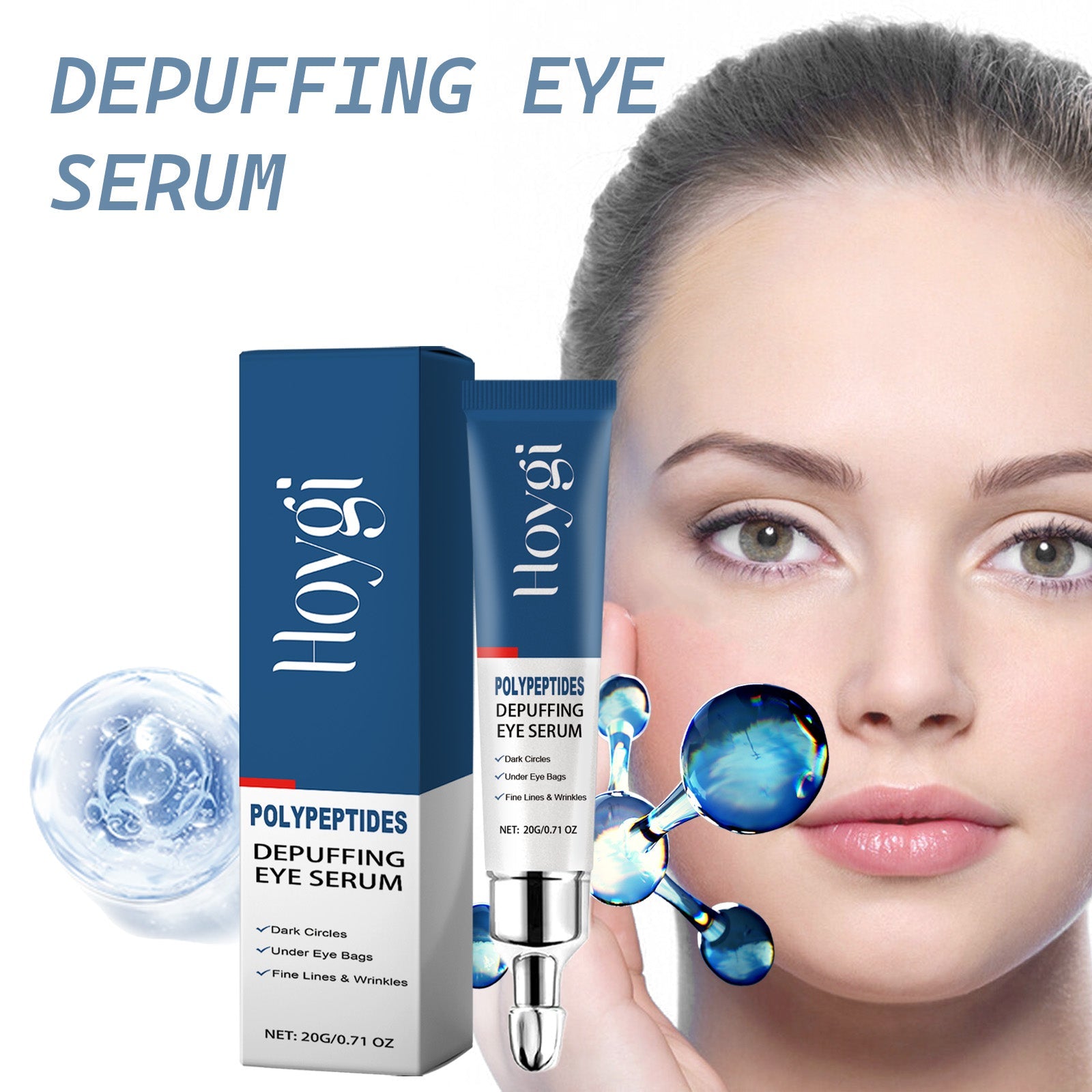 De-puffing Eye Serum Cream