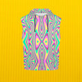Psychedelic Sleeveless Hoodie Tank Top Sweat-proof Odor-Resistant
