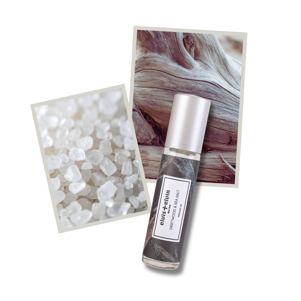 Driftwood & Sea Salt Perfume Oil by elvis+elvin