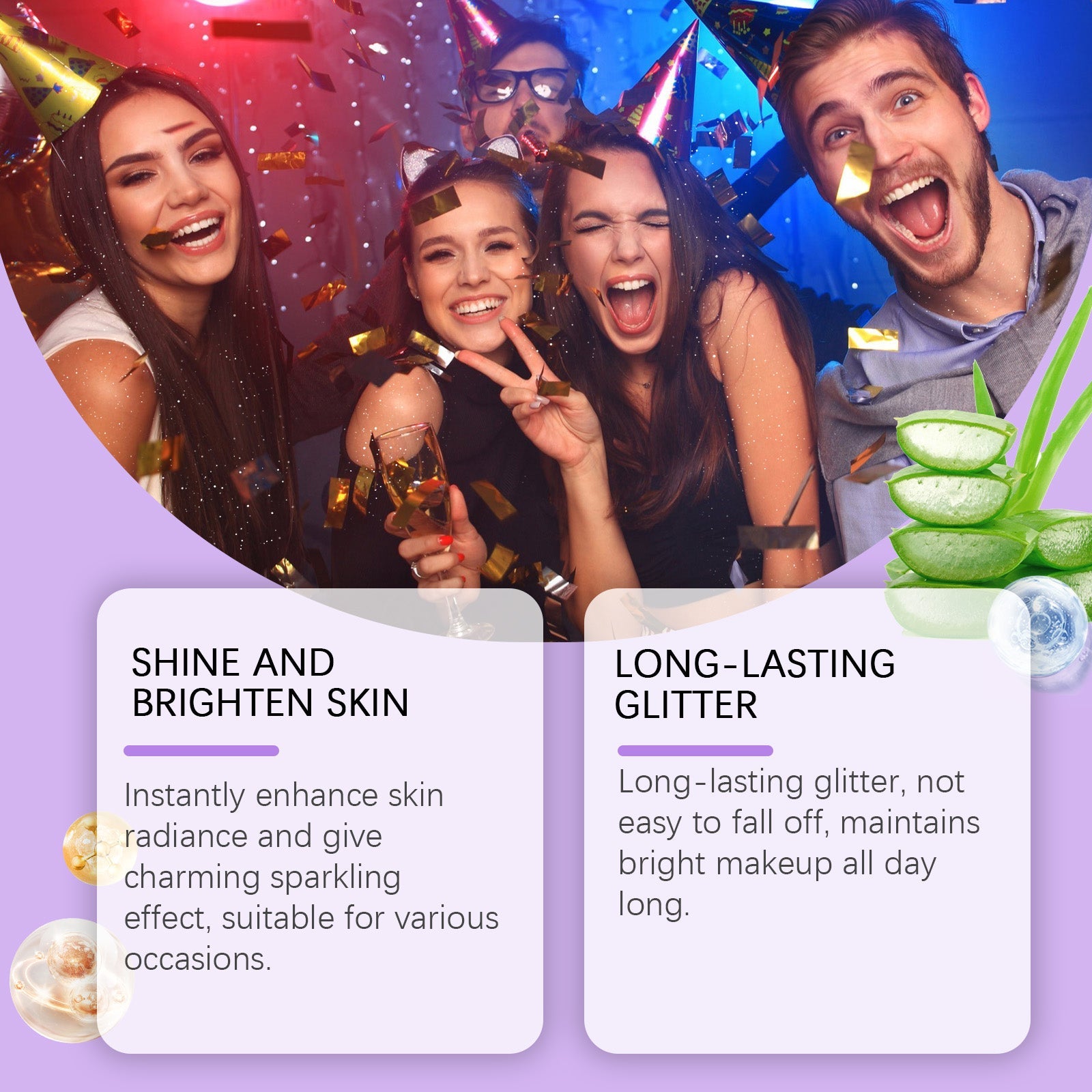 Dazzling Star Glitter Spray, Club Party Body Collarbone Arm Skin Starry Glitter Spray