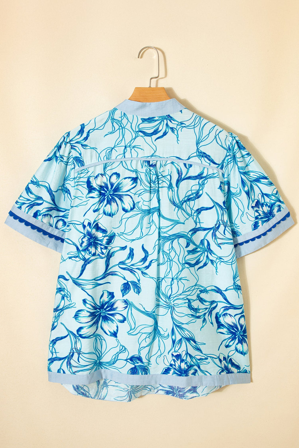 Aylin Floral Short Sleeve Blouse
