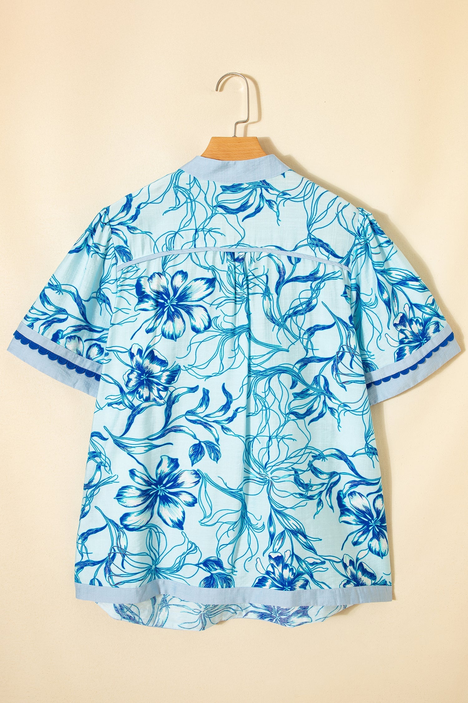 Aylin Floral Short Sleeve Blouse