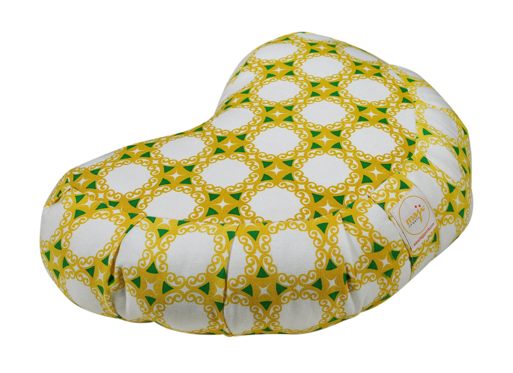 Maji Sports Halfmoon Zafu Yoga Meditation Pillow