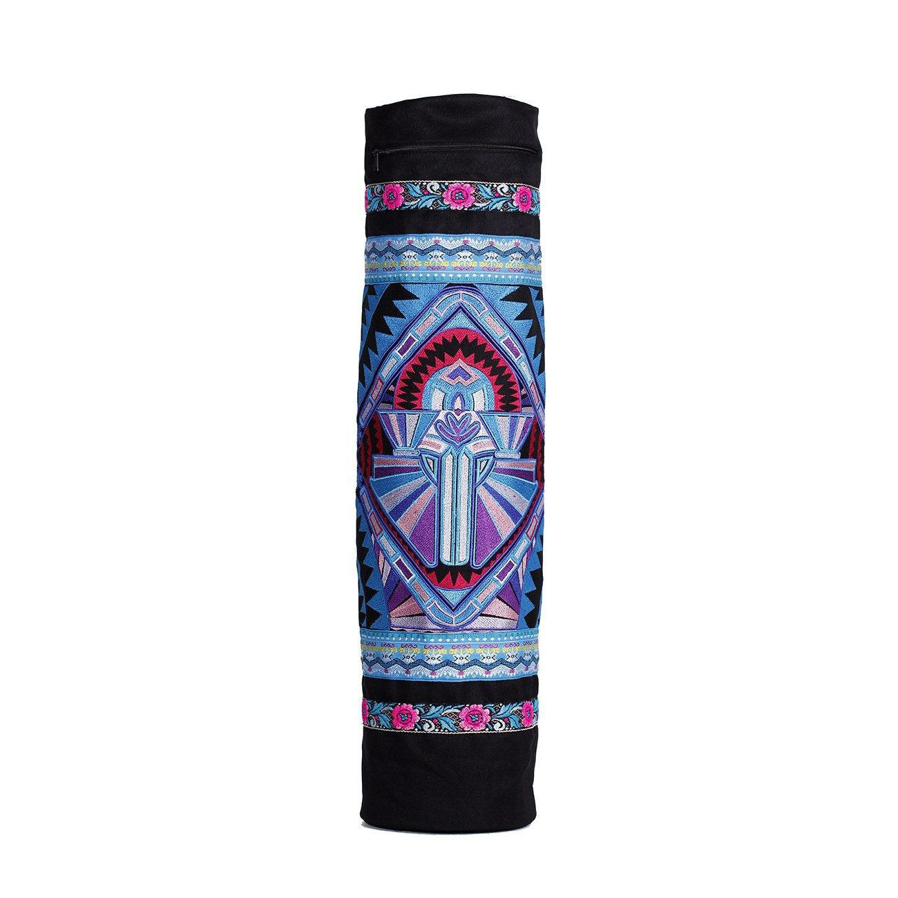 Deco Jaw Embroidered Yoga Bag - Thailand