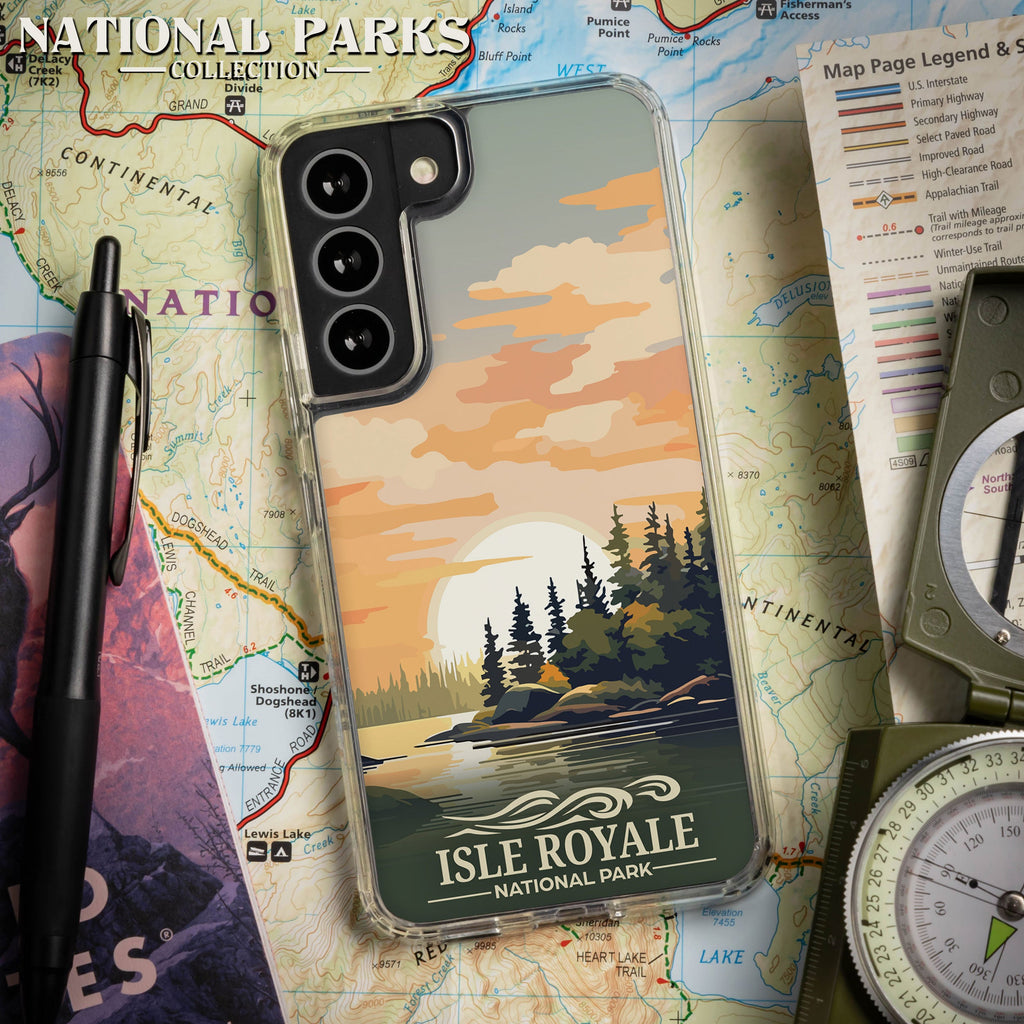 National Parks Isla Royale HD Samsung Galaxy S23 Phone Case