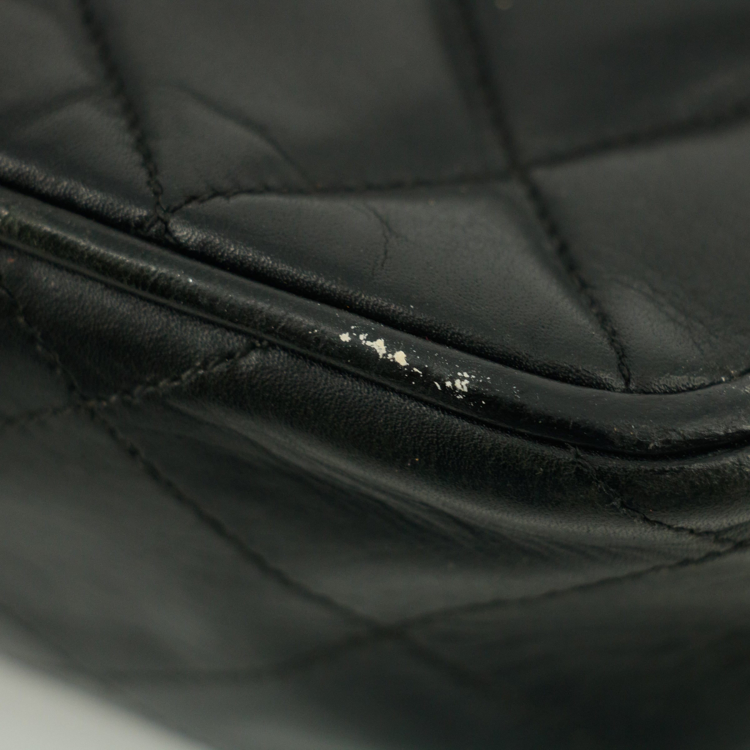 Chanel Lambskin Quilted Black Chain Shoulder Bag #9311