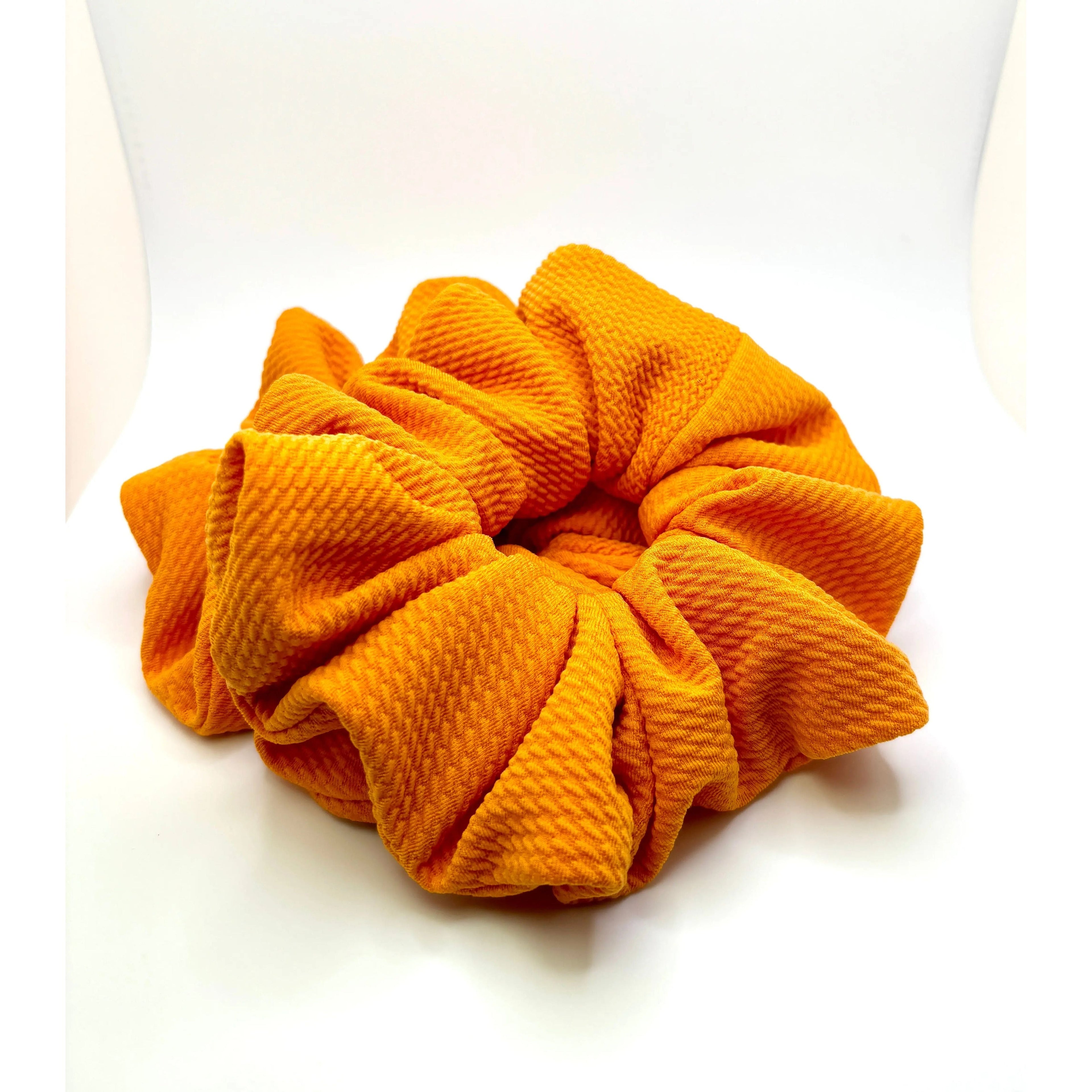 Orange Fall Bullet Scrunchie