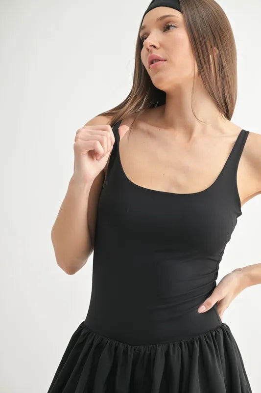 Spin It To Win It - Active Mini Dress