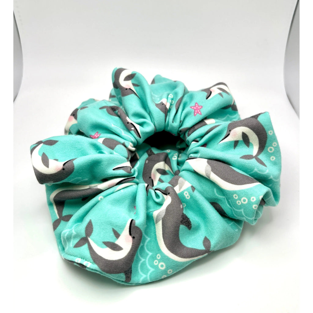 Dolphin Summer Scrunchie